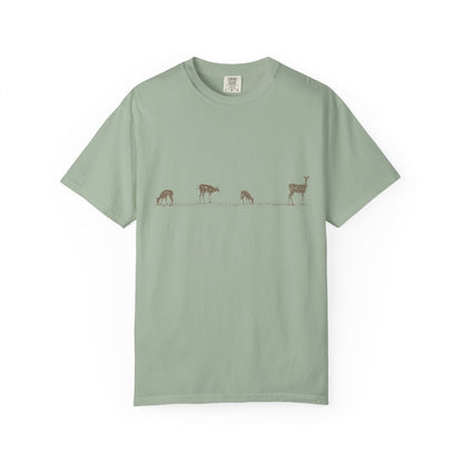 Property Line — Deer Graphic Tee | Garment-Dyed Comfort Colors T-Shirt
