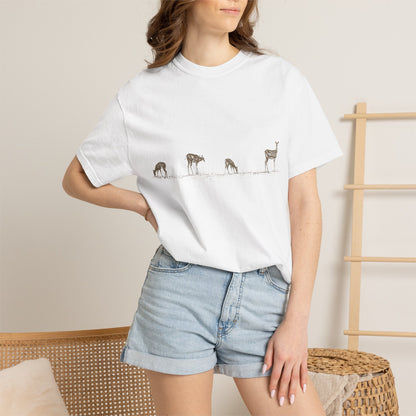 Property Line — Deer Graphic Tee | Garment-Dyed Comfort Colors T-Shirt
