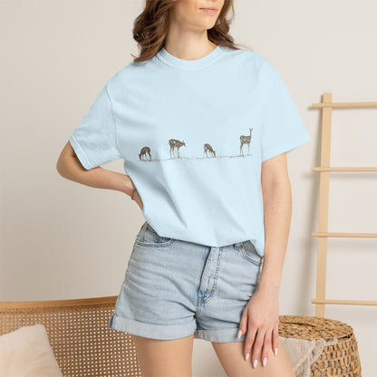 Property Line — Deer Graphic Tee | Garment-Dyed Comfort Colors T-Shirt