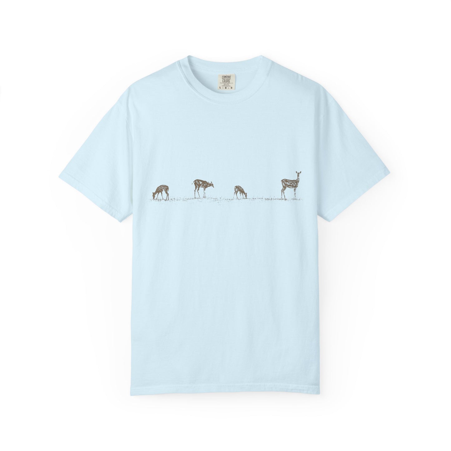 Property Line — Deer Graphic Tee | Garment-Dyed Comfort Colors T-Shirt