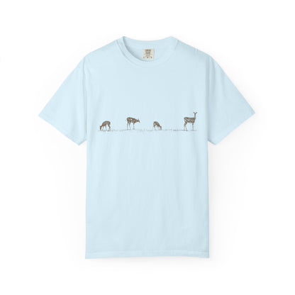 Property Line — Deer Graphic Tee | Garment-Dyed Comfort Colors T-Shirt
