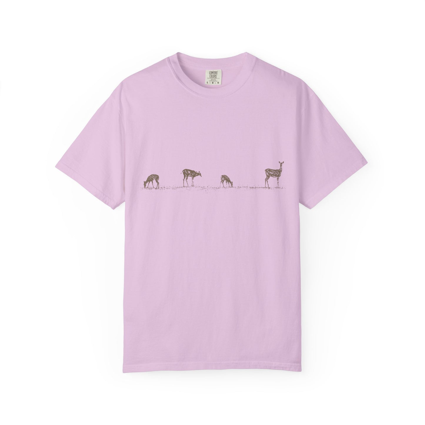 Property Line — Deer Graphic Tee | Garment-Dyed Comfort Colors T-Shirt