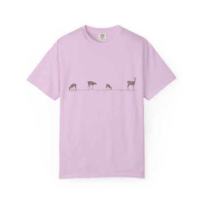 Property Line — Deer Graphic Tee | Garment-Dyed Comfort Colors T-Shirt