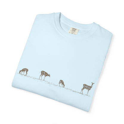 Property Line — Deer Graphic Tee | Garment-Dyed Comfort Colors T-Shirt